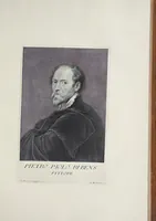An illustration from Serie di ritratti degli eccellenti pittori : dipinti di propria mano che esistono nell'Imperial galleria di Firenze (1752)
