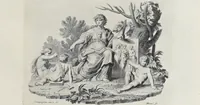 An illustration from Serie di ritratti degli eccellenti pittori : dipinti di propria mano che esistono nell'Imperial galleria di Firenze (1752)