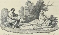 Picture 103 of 104 from Serie di ritratti degli eccellenti pittori : dipinti di propria mano che esistono nell'Imperial galleria di Firenze (1752), leaf 413
