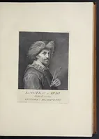 Picture 25 of 104 from Serie di ritratti degli eccellenti pittori : dipinti di propria mano che esistono nell'Imperial galleria di Firenze (1752), leaf 88