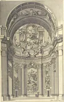 An illustration from Perspectiva pictorum et architectorum (1693)