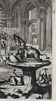Picture 23 of 43 from Gedenkwaerdige gesantschappen der Oost-Indische maatschappy in't Vereenigde Nederland, aan de kaisaren van Japan : vervatende wonderlyke voorvallen op de togt der Nederlandtsche gesanten : beschryving van de dorpen, sterkten, steden, landtschappen, tempels, gods-diensten, dragten, gebouwen, dieren, gewasschen, bergen, fonteinen, vereeuwde en nieuwe oorlogs-daaden der Japanders : verçiert met een groot getal afbeeldsels in Japan geteikent : getrokken uit de geschriften en reis-aanteikeningen der zelve gesanten (1669), leaf 308