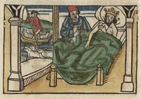 An illustration from Esopi appologi siue mythologi cum quibusdam carminum et fabularum additionibus (1501)