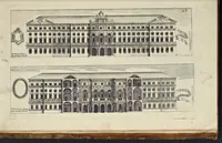 An illustration from Architettura civile : opera postuma (1737)