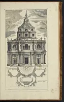 An illustration from Architettura civile : opera postuma (1737)