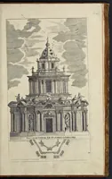 An illustration from Architettura civile : opera postuma (1737)