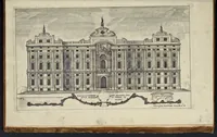 An illustration from Architettura civile : opera postuma (1737)