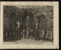 Picture 3 of 37 from Labyrinte de Versailles : suivant la copie à Paris, de l'Imprimerie royale, MDCXCIII (1693), leaf 12