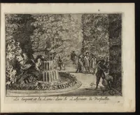 Picture 13 of 37 from Labyrinte de Versailles : suivant la copie à Paris, de l'Imprimerie royale, MDCXCIII (1693), leaf 32