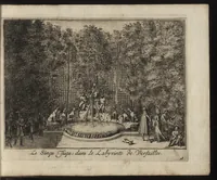 Picture 18 of 37 from Labyrinte de Versailles : suivant la copie à Paris, de l'Imprimerie royale, MDCXCIII (1693), leaf 48