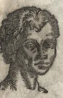 An illustration from La physionomie humaine de Iean Baptiste Porta neapolitain, divisée en quatre liures : enrichie de quantité de figures tirées au naturel, ou par les signes exterieurs du corps, on voit si clairement la complexion, les mœurs, & les desseins des hommes, qu'on semble penetrer iusques au plus profond de leurs ames ... (1655)