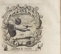 An illustration from Homo et ejus partes figuratus & symbolicus, anatomicus, rationalis, moralis, mysticus, politicus, & legalis : collectus et explicatus cum figuris, symbolis, anatomiis ... reflexionibus et declarationibus tam ex sacris quàm profanis auctoribus desumptis (1695)