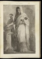 An illustration from Le Nozze Aldobrandine : i paesaggi con scene dell'Odissea e le altre pitture murali antiche conservate nella Biblioteca Vaticana e nei musei pontifici (1907)