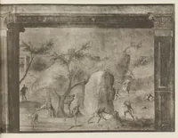 Picture 10 of 15 from Le Nozze Aldobrandine : i paesaggi con scene dell'Odissea e le altre pitture murali antiche conservate nella Biblioteca Vaticana e nei musei pontifici (1907), leaf 138