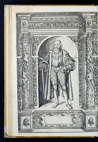 Picture 32 of 49 from Der aller durchleuchtigisten und grossmächtigen Kayser ... Königen und Ertzherzogen ... Fürsten wie auch Grafen, Herren vom Adel ... warhafftige Bildtnussen und kurtze Beschreibungen ihrer so wol in Fridts: als Kriegszzeiten verrichten fürnembsten Thaten und Handlungen : deren Waffen und Rüstungen ... fasst auss allen Landen der Welt ... unnd in der weytberühmbten Künstkammer ... in dem fürstlichen Schloss Ombrass, nit weyt von Inssprugg gelegen ... zu ewiger Gedächtnuss auffbehalten werden ... (1603), leaf 171