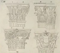 An illustration from Die Baukunst nach den Grundsätzen der Alten (1809)