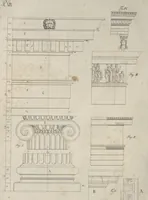 An illustration from Die Baukunst nach den Grundsätzen der Alten (1809)