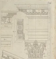 An illustration from Die Baukunst nach den Grundsätzen der Alten (1809)