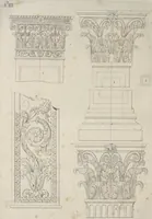 An illustration from Die Baukunst nach den Grundsätzen der Alten (1809)