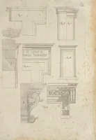 An illustration from Die Baukunst nach den Grundsätzen der Alten (1809)