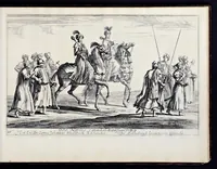 Picture 27 of 39 from Das grosse Carrosel und prächtige Ring-Rännen : nebst dem was sonsten fürtrefliches zu sehen war, alss ... Carl der eÿlffte, die Regierung seines vaterlichen Erb-Königreichs anno M.DC.LXXII. den XVIII.den Decembris ln seiner königlichen Residentz zu Stockholm antratt (1685), leaf 116