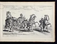 Picture 31 of 39 from Das grosse Carrosel und prächtige Ring-Rännen : nebst dem was sonsten fürtrefliches zu sehen war, alss ... Carl der eÿlffte, die Regierung seines vaterlichen Erb-Königreichs anno M.DC.LXXII. den XVIII.den Decembris ln seiner königlichen Residentz zu Stockholm antratt (1685), leaf 128