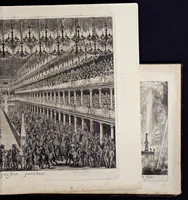 Picture 36 of 39 from Das grosse Carrosel und prächtige Ring-Rännen : nebst dem was sonsten fürtrefliches zu sehen war, alss ... Carl der eÿlffte, die Regierung seines vaterlichen Erb-Königreichs anno M.DC.LXXII. den XVIII.den Decembris ln seiner königlichen Residentz zu Stockholm antratt (1685), leaf 146