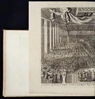 Picture 1 of 39 from Das grosse Carrosel und prächtige Ring-Rännen : nebst dem was sonsten fürtrefliches zu sehen war, alss ... Carl der eÿlffte, die Regierung seines vaterlichen Erb-Königreichs anno M.DC.LXXII. den XVIII.den Decembris ln seiner königlichen Residentz zu Stockholm antratt (1685), leaf 25