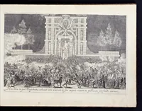 Picture 3 of 39 from Das grosse Carrosel und prächtige Ring-Rännen : nebst dem was sonsten fürtrefliches zu sehen war, alss ... Carl der eÿlffte, die Regierung seines vaterlichen Erb-Königreichs anno M.DC.LXXII. den XVIII.den Decembris ln seiner königlichen Residentz zu Stockholm antratt (1685), leaf 28