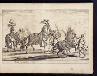 Picture 9 of 39 from Das grosse Carrosel und prächtige Ring-Rännen : nebst dem was sonsten fürtrefliches zu sehen war, alss ... Carl der eÿlffte, die Regierung seines vaterlichen Erb-Königreichs anno M.DC.LXXII. den XVIII.den Decembris ln seiner königlichen Residentz zu Stockholm antratt (1685), leaf 50