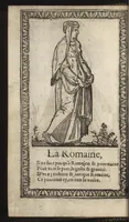 Picture 13 of 58 from Recueil de la diuersité des habits, : qui sont de present en vsage, tant es pays d'Europe. Asie, Affrique & Isles sauuages, le tout fait apres le naturel (1567), leaf 39