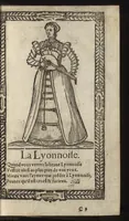 Picture 14 of 58 from Recueil de la diuersité des habits, : qui sont de present en vsage, tant es pays d'Europe. Asie, Affrique & Isles sauuages, le tout fait apres le naturel (1567), leaf 40