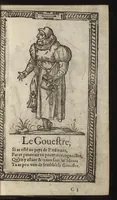 Picture 15 of 58 from Recueil de la diuersité des habits, : qui sont de present en vsage, tant es pays d'Europe. Asie, Affrique & Isles sauuages, le tout fait apres le naturel (1567), leaf 42