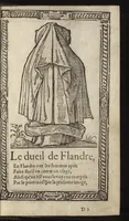 Picture 23 of 58 from Recueil de la diuersité des habits, : qui sont de present en vsage, tant es pays d'Europe. Asie, Affrique & Isles sauuages, le tout fait apres le naturel (1567), leaf 58