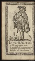 Picture 27 of 58 from Recueil de la diuersité des habits, : qui sont de present en vsage, tant es pays d'Europe. Asie, Affrique & Isles sauuages, le tout fait apres le naturel (1567), leaf 65