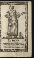 Picture 30 of 58 from Recueil de la diuersité des habits, : qui sont de present en vsage, tant es pays d'Europe. Asie, Affrique & Isles sauuages, le tout fait apres le naturel (1567), leaf 72