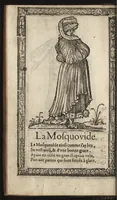 Picture 33 of 58 from Recueil de la diuersité des habits, : qui sont de present en vsage, tant es pays d'Europe. Asie, Affrique & Isles sauuages, le tout fait apres le naturel (1567), leaf 77