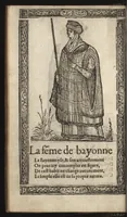 Picture 34 of 58 from Recueil de la diuersité des habits, : qui sont de present en vsage, tant es pays d'Europe. Asie, Affrique & Isles sauuages, le tout fait apres le naturel (1567), leaf 79
