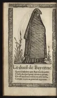Picture 35 of 58 from Recueil de la diuersité des habits, : qui sont de present en vsage, tant es pays d'Europe. Asie, Affrique & Isles sauuages, le tout fait apres le naturel (1567), leaf 81