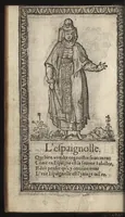 Picture 38 of 58 from Recueil de la diuersité des habits, : qui sont de present en vsage, tant es pays d'Europe. Asie, Affrique & Isles sauuages, le tout fait apres le naturel (1567), leaf 87