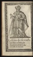 An illustration from Recueil de la diuersité des habits, : qui sont de present en vsage, tant es pays d'Europe. Asie, Affrique & Isles sauuages, le tout fait apres le naturel (1567)
