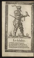 Picture 42 of 58 from Recueil de la diuersité des habits, : qui sont de present en vsage, tant es pays d'Europe. Asie, Affrique & Isles sauuages, le tout fait apres le naturel (1567), leaf 97