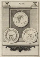 Picture 13 of 31 from Constantii Landi, Complani comitis, Selectiorvm nvmismatvm praecipve Romanorvm expositiones : elegantibus nummorum ectypis, & indicibus necessariis instructae (1695), leaf 95
