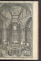 An illustration from Della trasportatione dell'obelisco vaticano et delle fabriche di nostro signore papa Sisto V, fatte dal cavallier Domenico Fontana, architetto di Sva Santita, libro primo (1590)