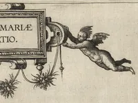 An illustration from Caroli ScribanI e Societate Iesu Origines Antuerpiensium (1610)