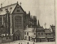 An illustration from Caroli ScribanI e Societate Iesu Origines Antuerpiensium (1610)