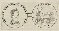 Picture 9 of 25 from Numismata imperatorum, Augustarum et Caesarum, a populis, Romanae ditionis, graecè loquentibus, ex omni modulo percussa ... (1700), leaf 147