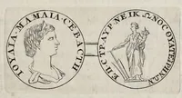 Picture 12 of 25 from Numismata imperatorum, Augustarum et Caesarum, a populis, Romanae ditionis, graecè loquentibus, ex omni modulo percussa ... (1700), leaf 158