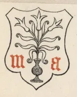 An illustration from Selecti nummi duo Antoniniani, quorum primus anni noui auspicia, alter Commodum et Annium Verum caesares exhibet : ex bibliotheca eminentisss. principis Camilli Cardinalis Maximi (1676)