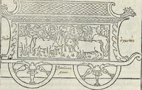 An illustration from La Hypnerotomachia di Poliphilo : cioè pvgna d'amore in sogno, dov'egli mostra, che tvtte le cose hvmane non sono altro che sogno, & doue narra molt'altre cose degne di cognitione (1545)